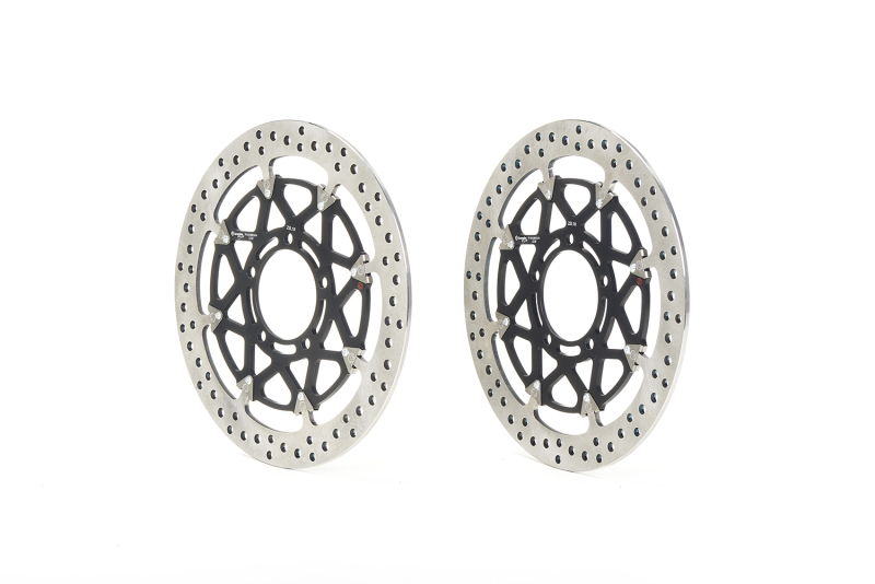 Kawasaki Z800 Brake Rotor (1) - Brembo OE Powersports - Slotted - 2015